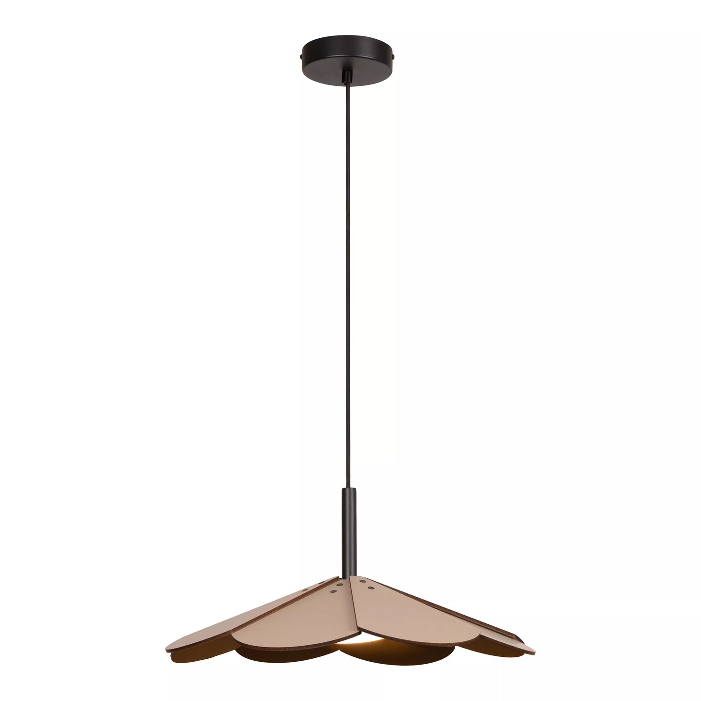 Lucide BLOMSTER - Pendant light - Ø 47 cm - LED Dim. - 1x9W 2700K - Taupe | Essential