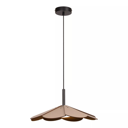 Lucide BLOMSTER - Pendant light - Ø 47 cm - LED Dim. - 1x9W 2700K - Taupe | Essential