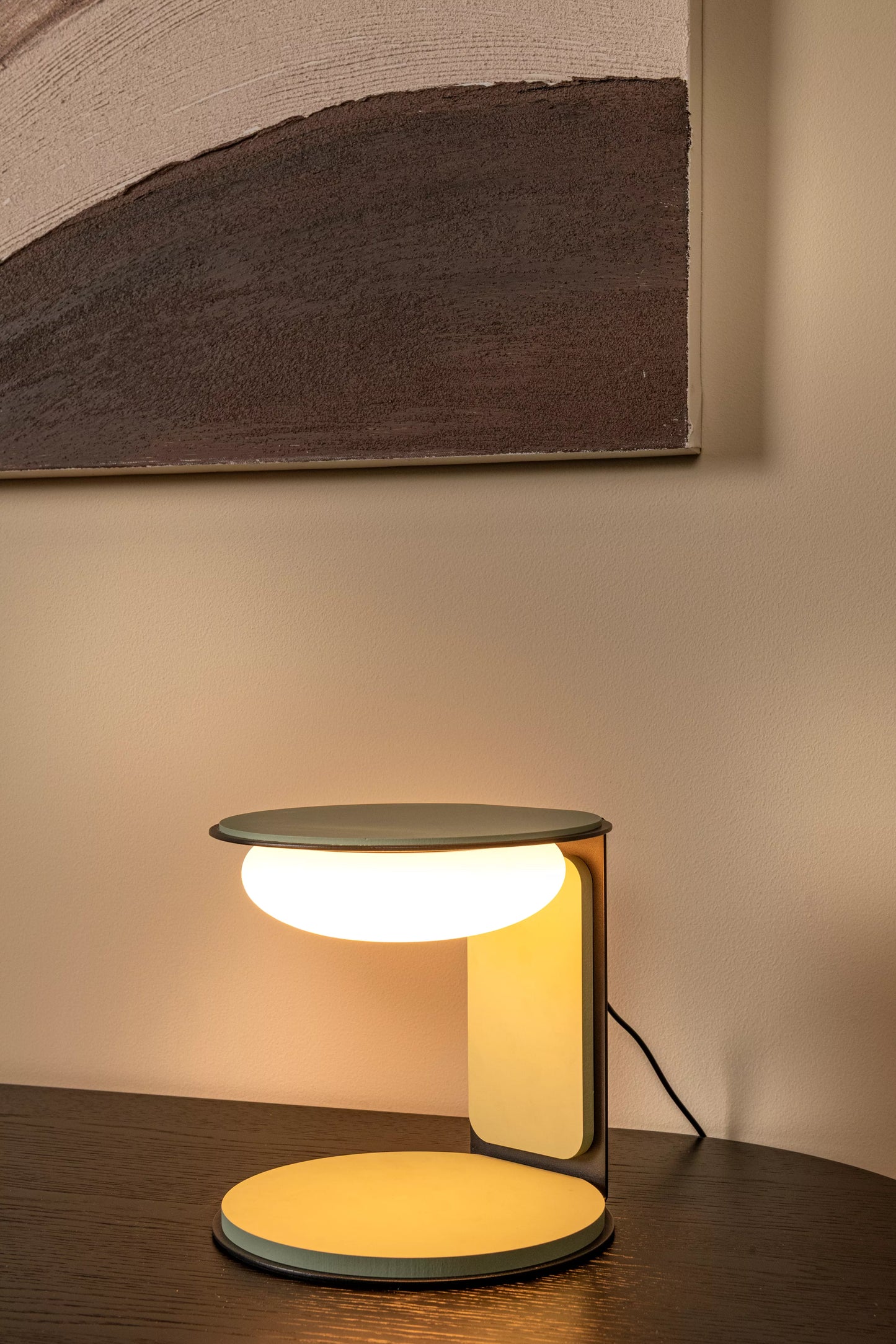 Lucide ALINDA - Table lamp - Ø 20 cm - LED Dim. - 1x9W 3000K - Green | Essential