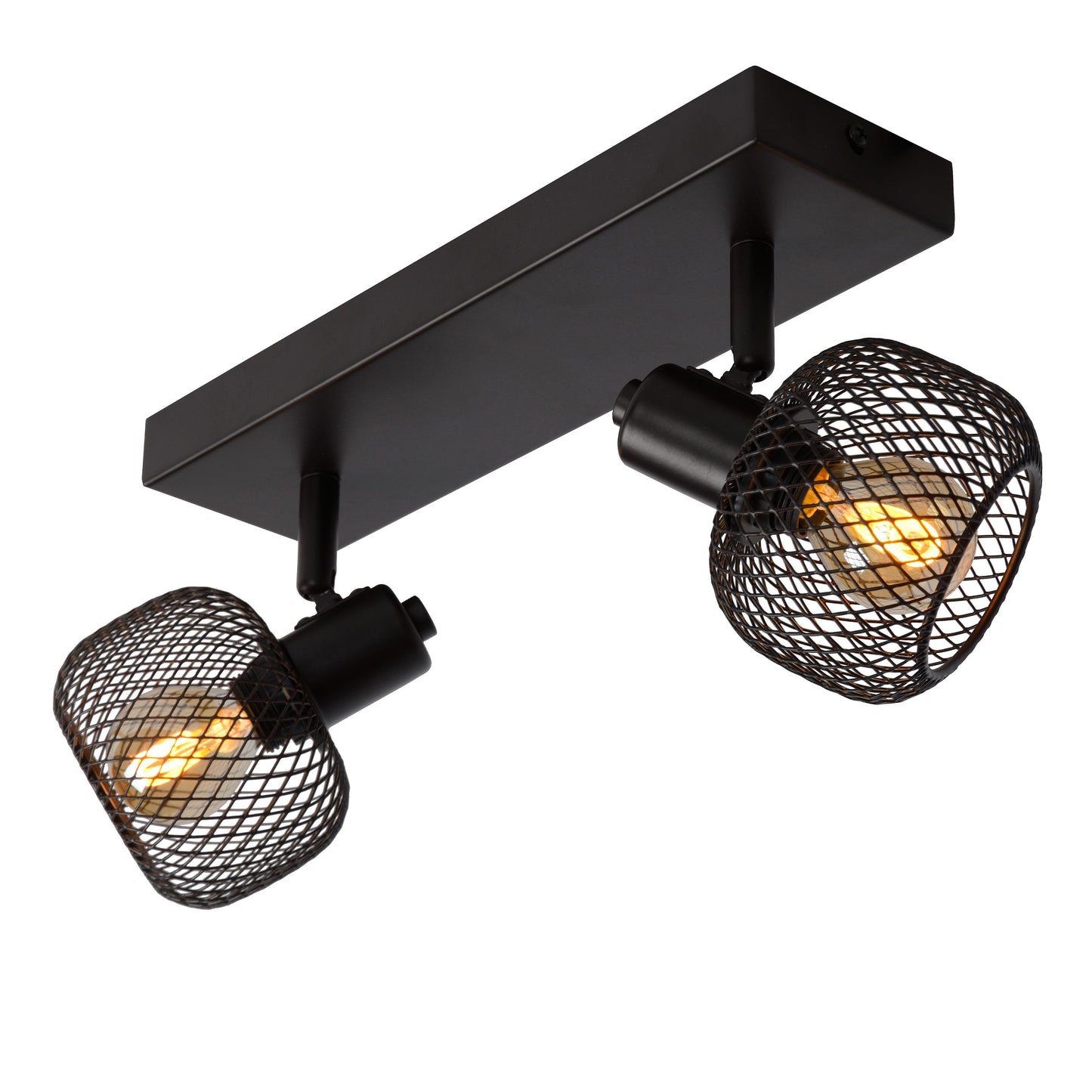 Lucide MAREN - Ceiling spotlight - 2xE14 - Black