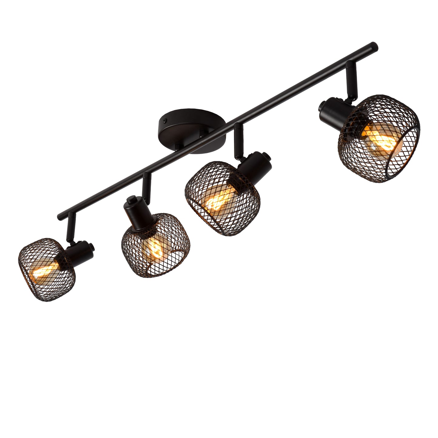 Lucide MAREN - Ceiling spotlight - 4xE14 - Black