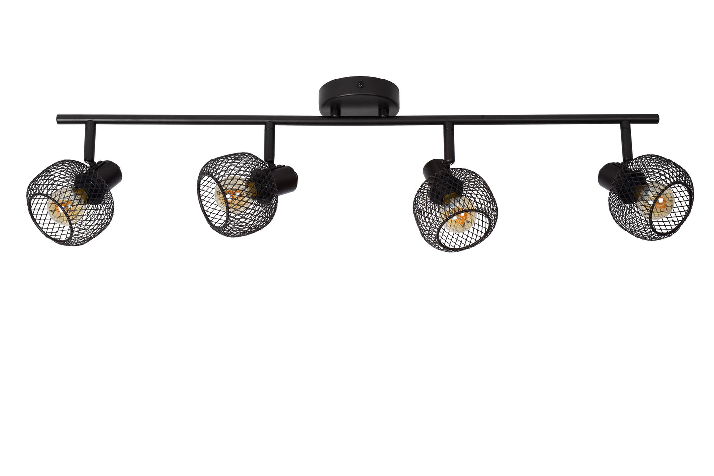 Lucide MAREN - Ceiling spotlight - 4xE14 - Black