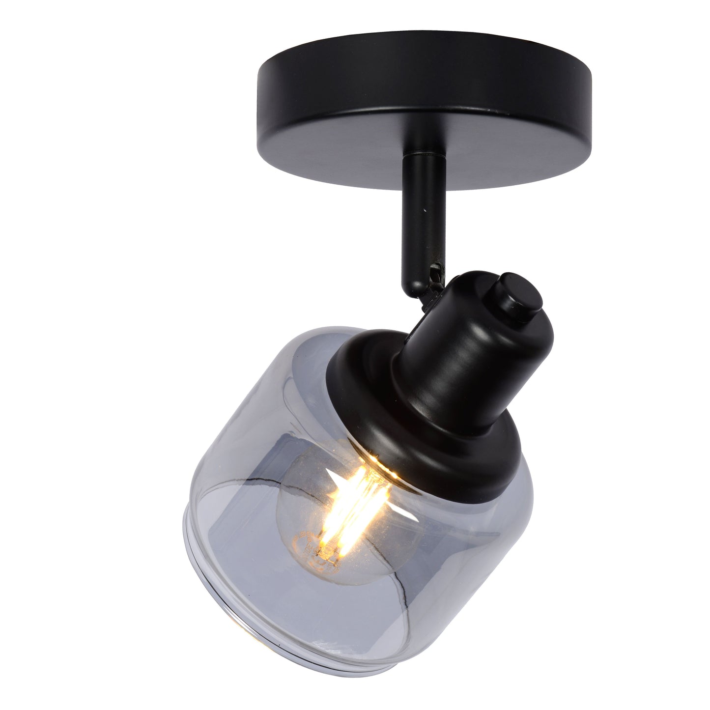 Lucide BJORN - Ceiling spotlight - 1xE14 - Black