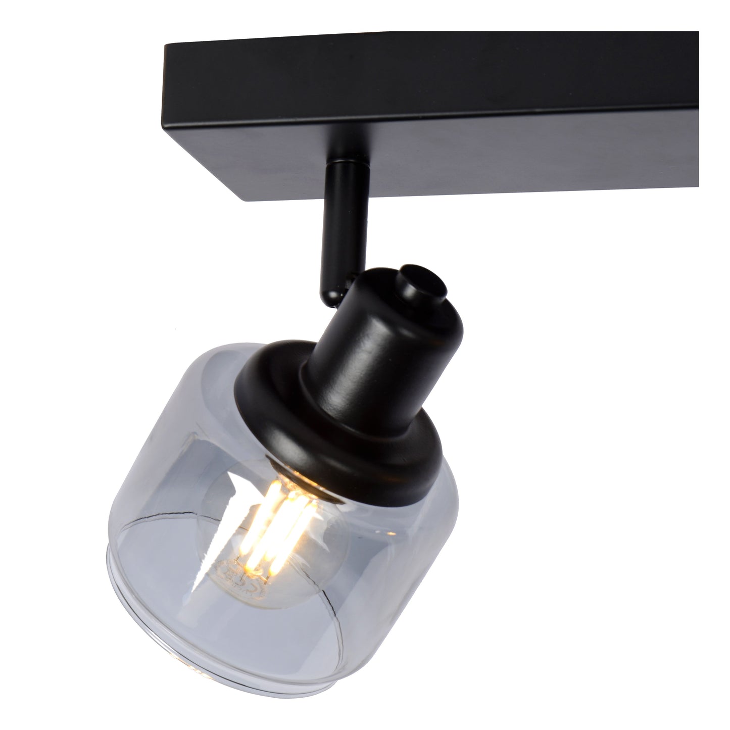 Lucide BJORN - Ceiling spotlight - 2xE14 - Black