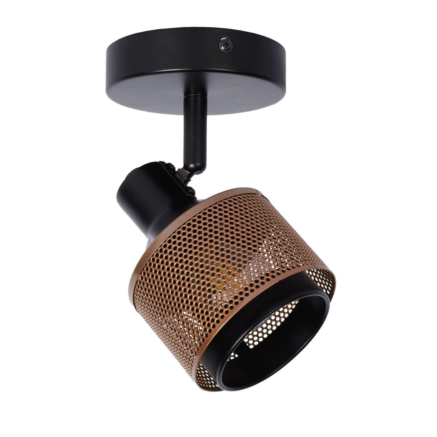 Lucide RAFA - Ceiling spotlight - 1xE14 - Black