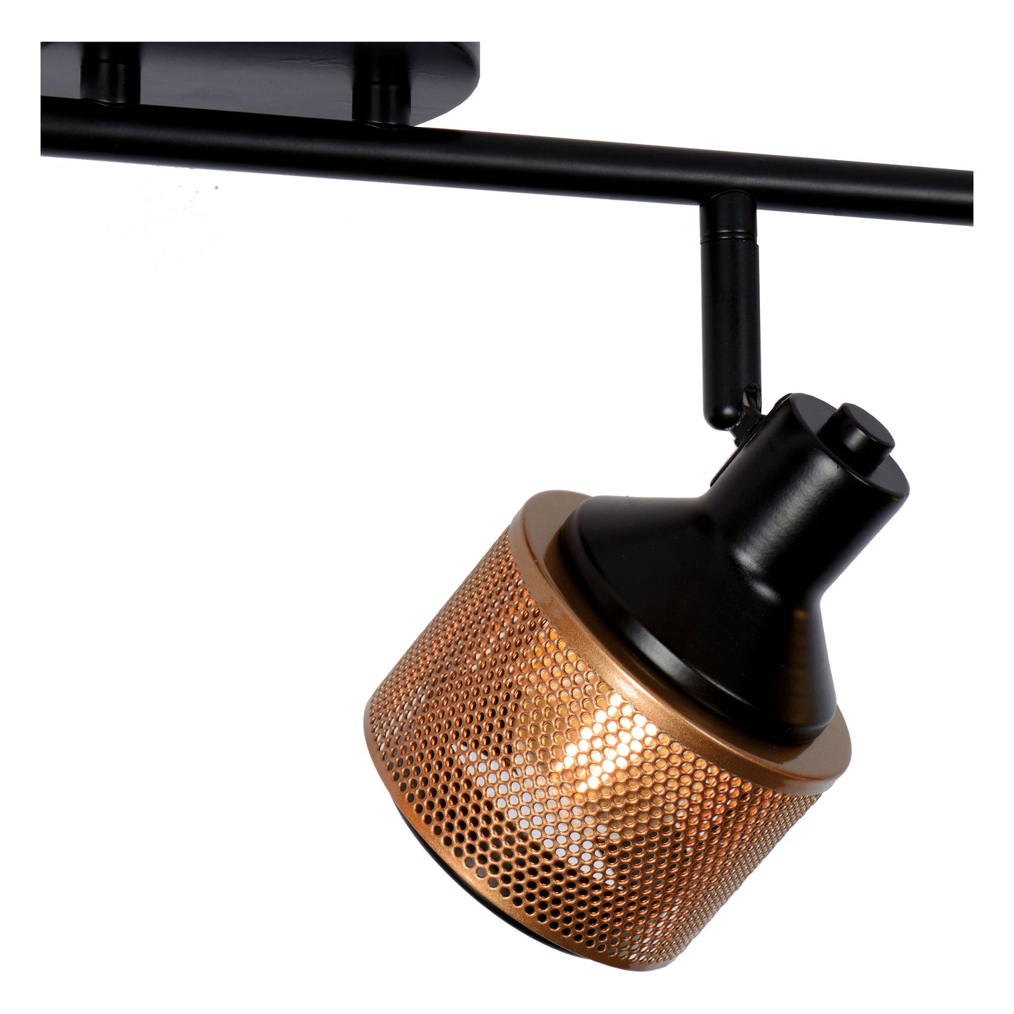 Lucide RAFA - Ceiling spotlight - 4xE14 - Black