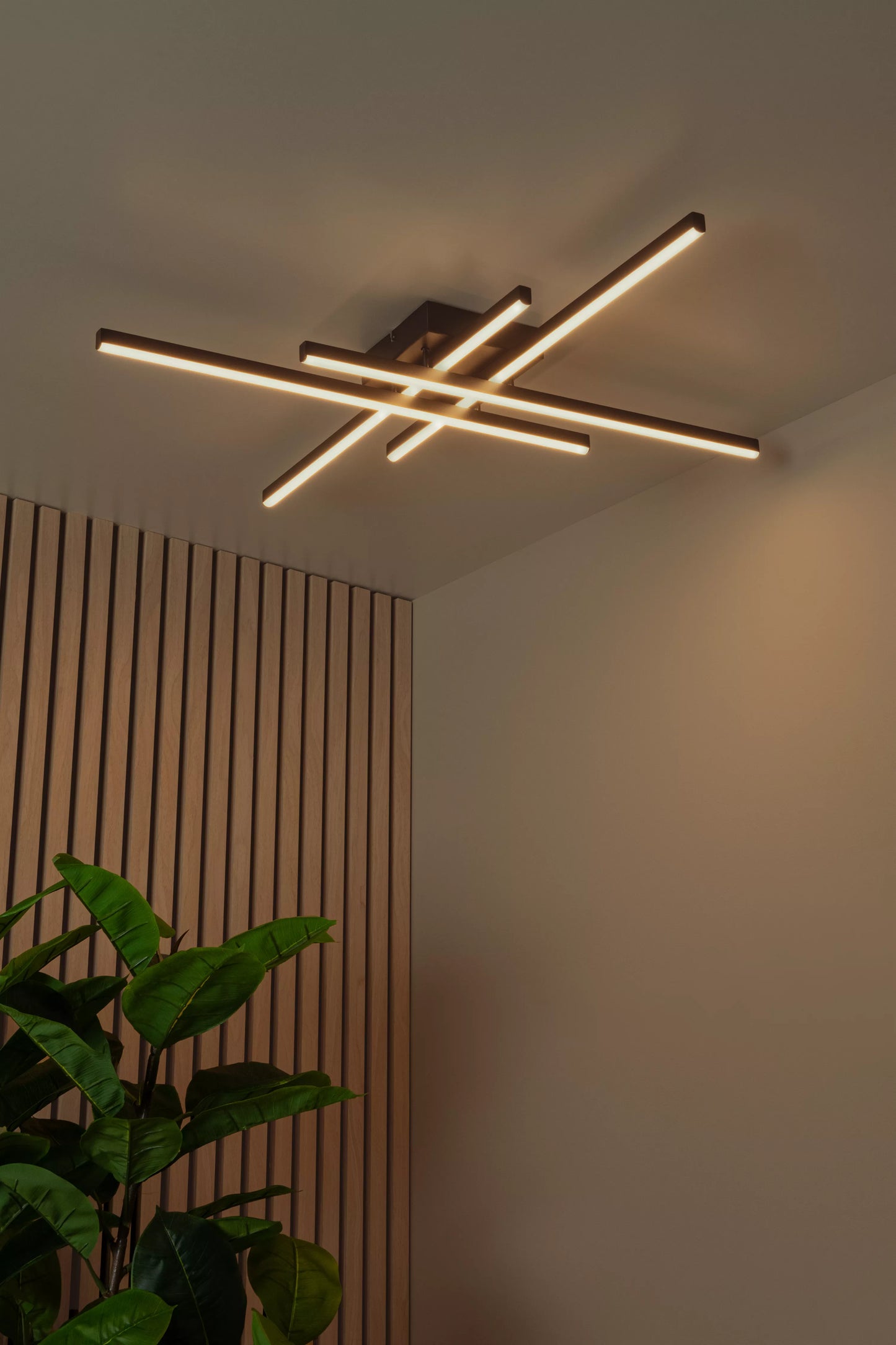 Lucide NOVAK - Flush ceiling light - LED Dim. - CCT - 1x42W 2700K/4000K - Black