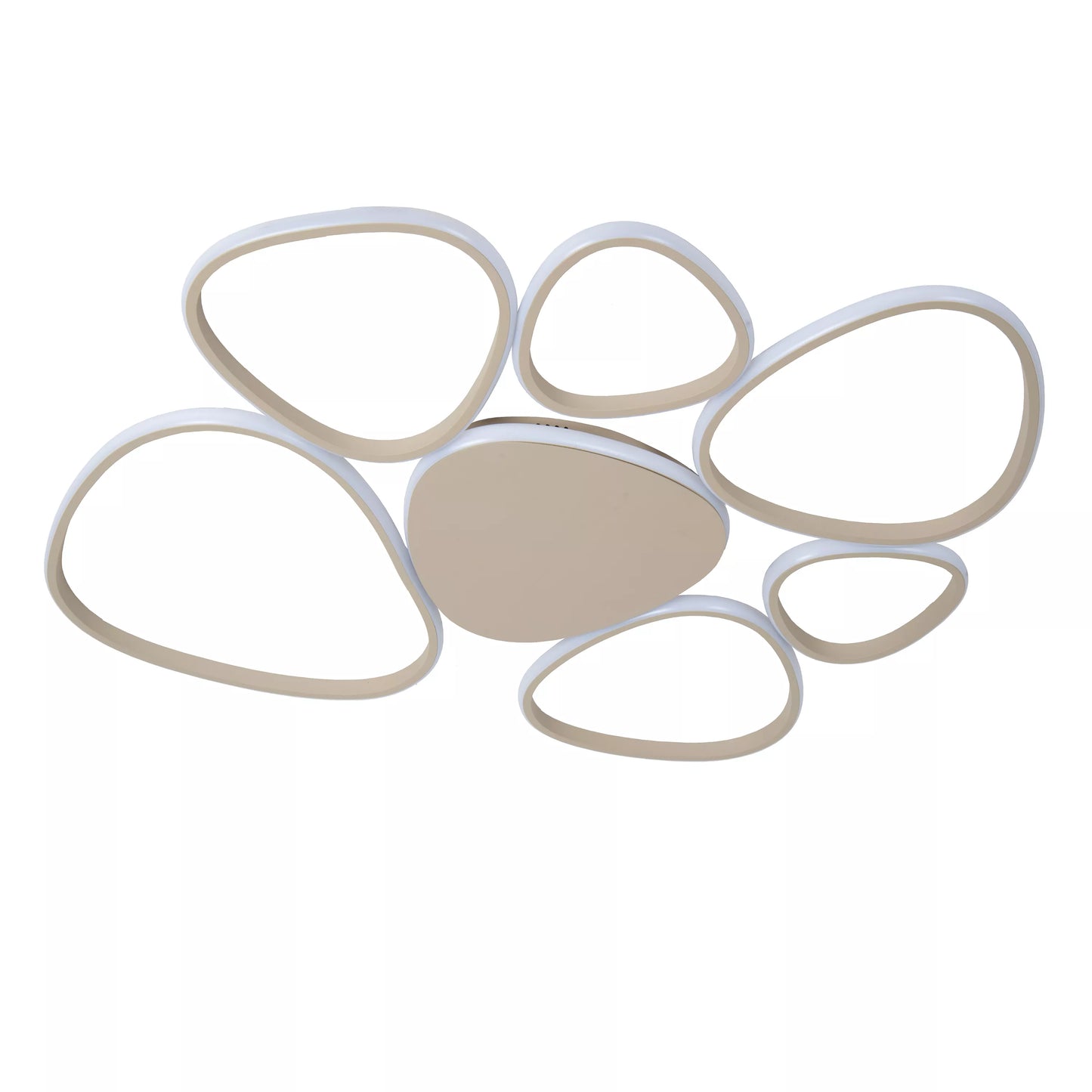 Lucide SAMLING - Flush ceiling light - LED Dim. - CCT - 1x72W 2700K/4000K - Taupe