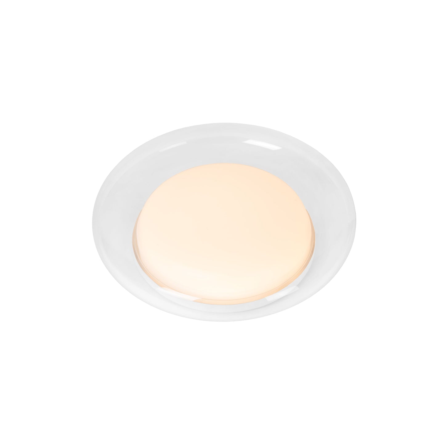 Lucide SKETES - Flush ceiling light - Ø 35,2 cm - LED Dim. - 1x18W 2700K/5000K - Transparant