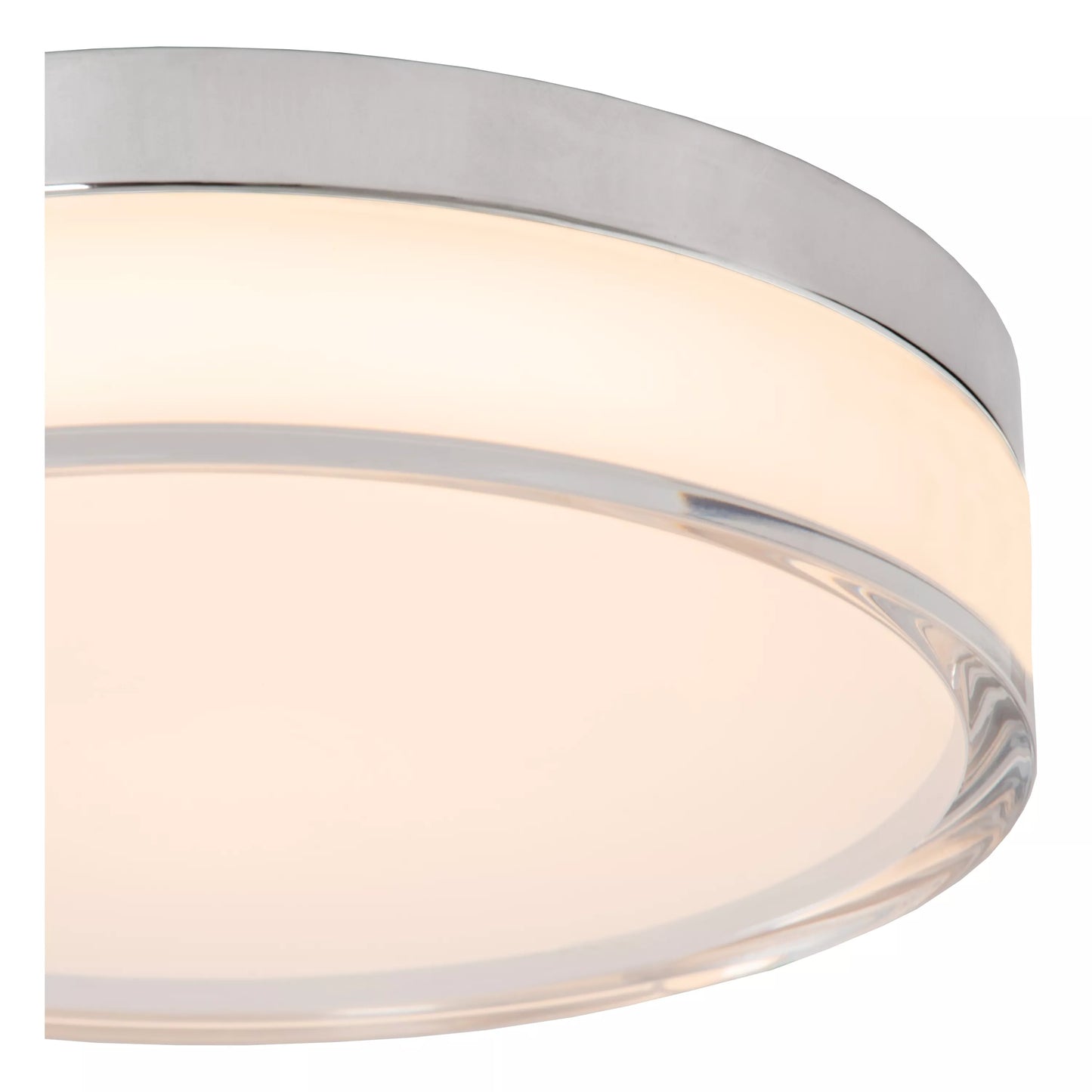 Lucide PLANO - Flush ceiling light Bathroom - Ø 23 cm - LED Dim. - CCT - 1x11W 2700K/4000K - IP44 - Opal