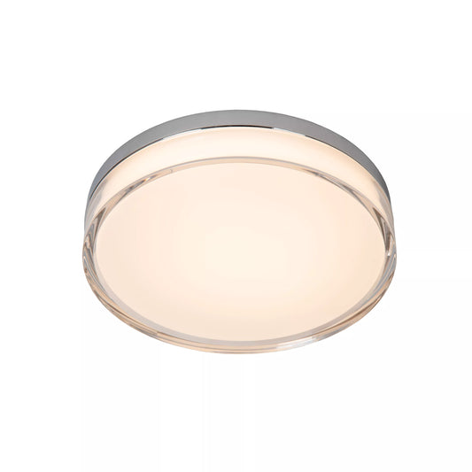 Lucide PLANO - Flush ceiling light Bathroom - Ø 28 cm - LED Dim. - CCT - 1x16W 2700K/4000K - IP44 - Opal