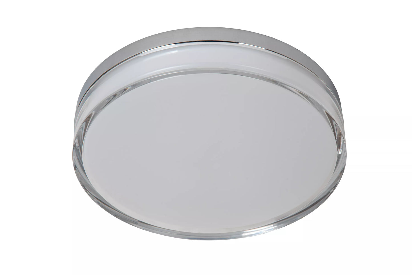 Lucide PLANO - Flush ceiling light Bathroom - Ø 28 cm - LED Dim. - CCT - 1x16W 2700K/4000K - IP44 - Opal