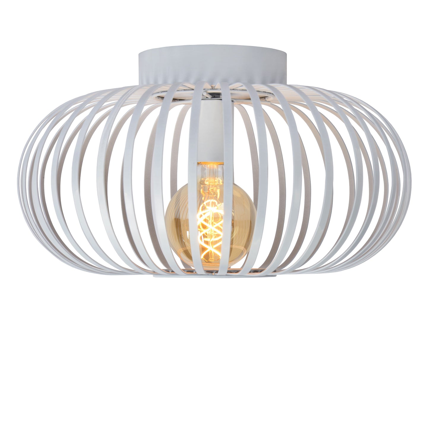 Lucide MANUELA - Flush ceiling light - Ø 39,5 cm - 1xE27 - White