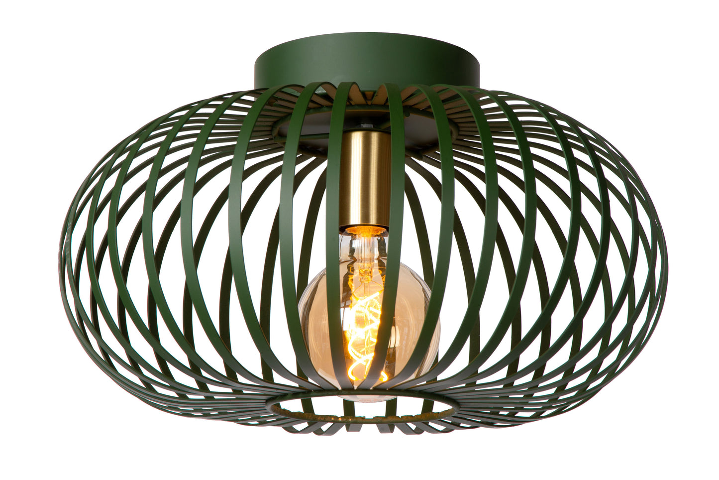 Lucide MANUELA - Flush ceiling light - Ø 39,5 cm - 1xE27 - Green