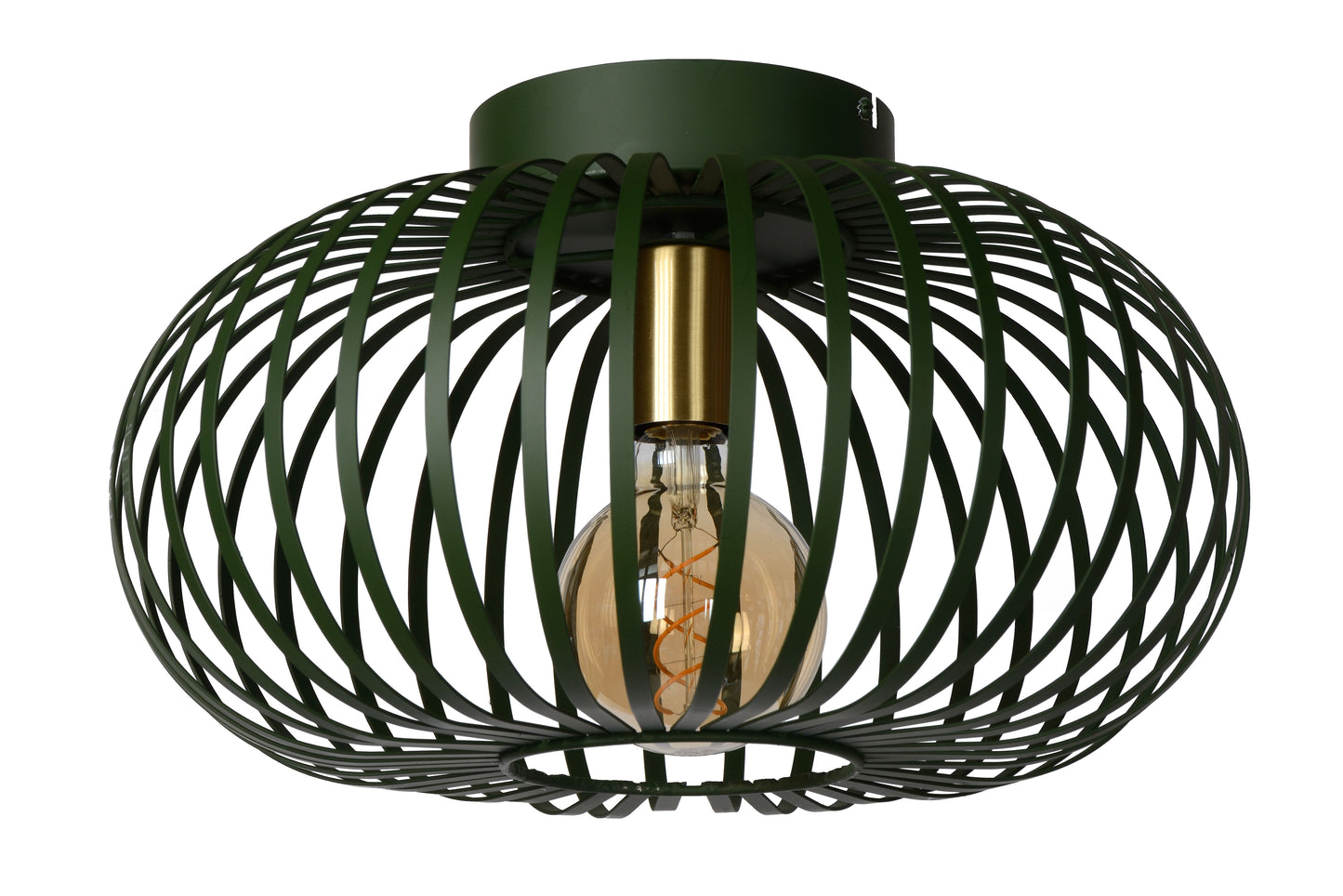 Lucide MANUELA - Flush ceiling light - Ø 39,5 cm - 1xE27 - Green