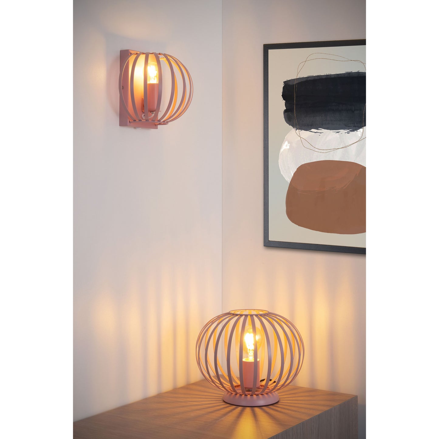 Lucide MERLINA - Wall light Children - 1xE14 - Pink