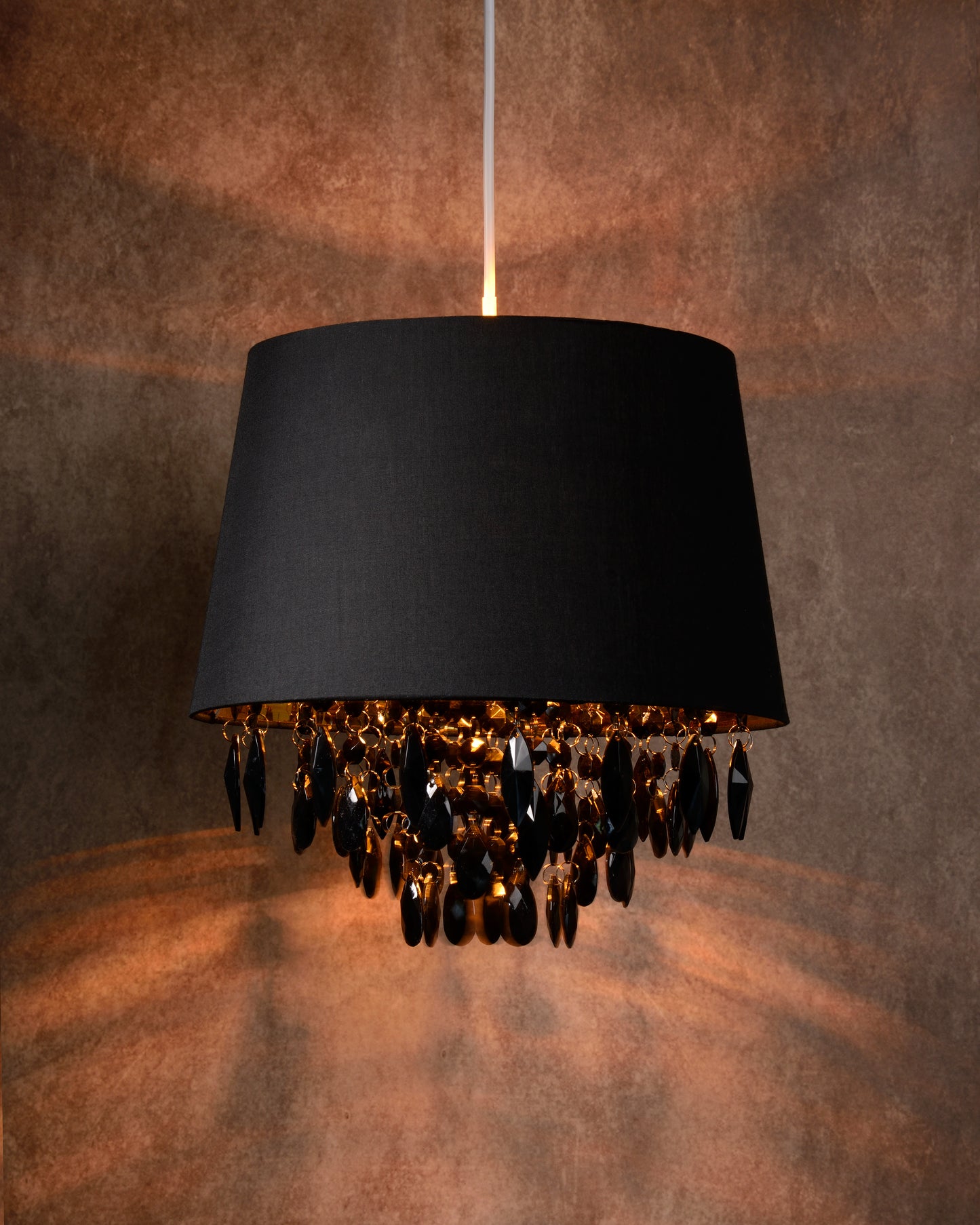 Lucide DOLTI - Pendant light - Ø 30 cm - 1xE27 - Black