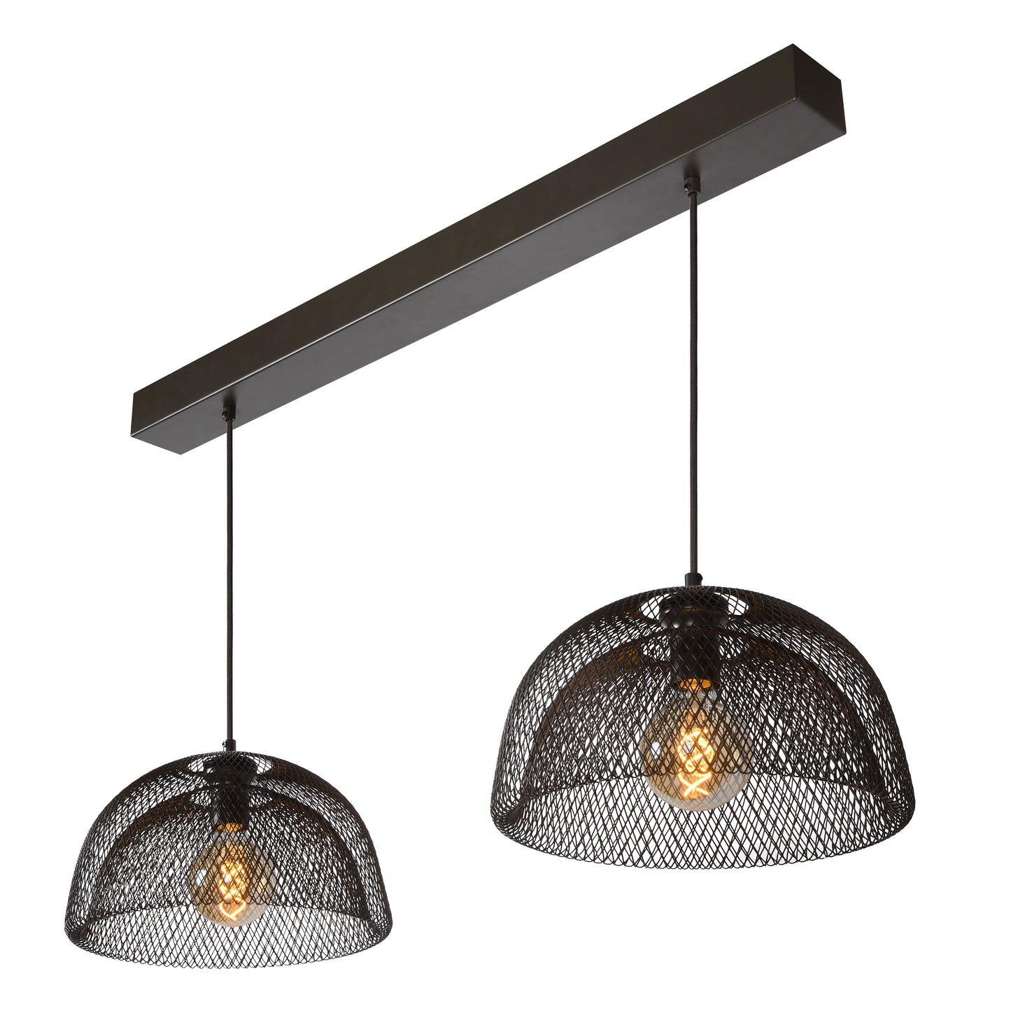 Lucide MESH - Pendant light - 2xE27 - Black