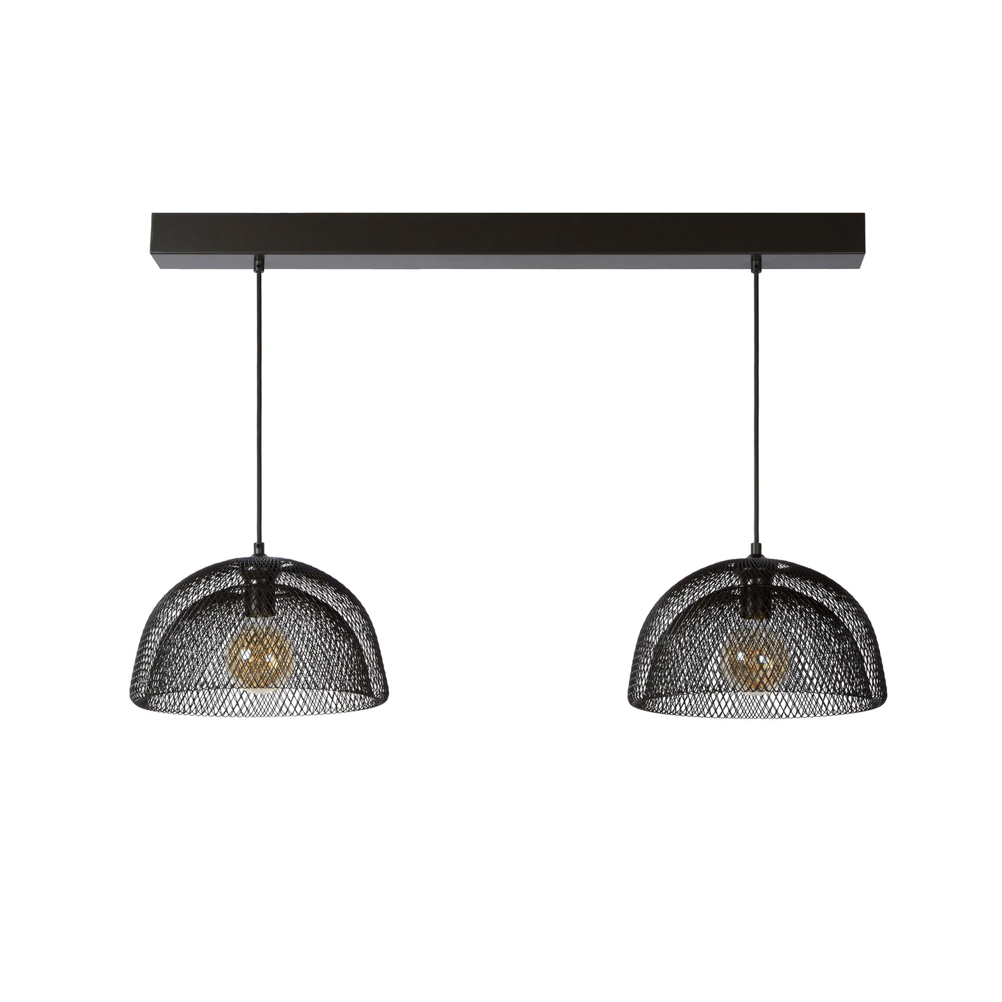 Lucide MESH - Pendant light - 2xE27 - Black