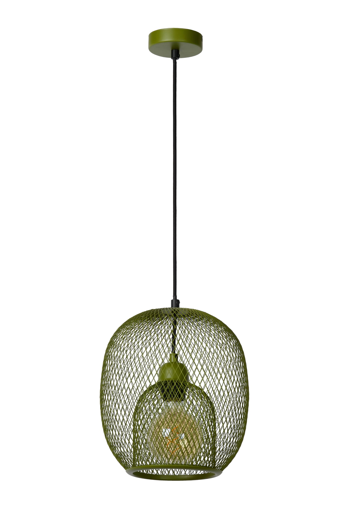 Lucide JERREL - Pendant light - Ø 25 cm - 1xE27 - Green