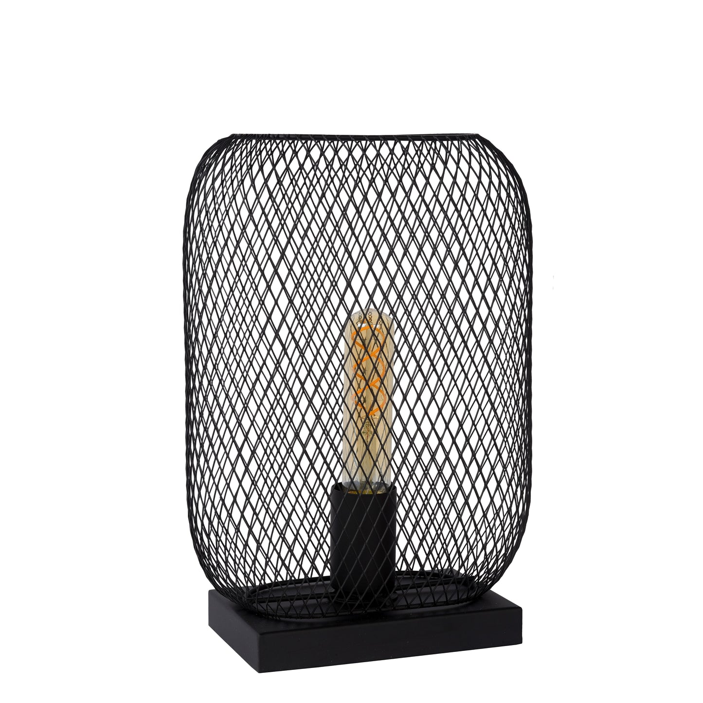 Lucide MESH - Table lamp - 1xE27 - Black