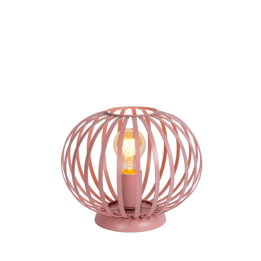 Lucide MERLINA - Table lamp Children - Ø 25,5 cm - 1xE27 - Pink