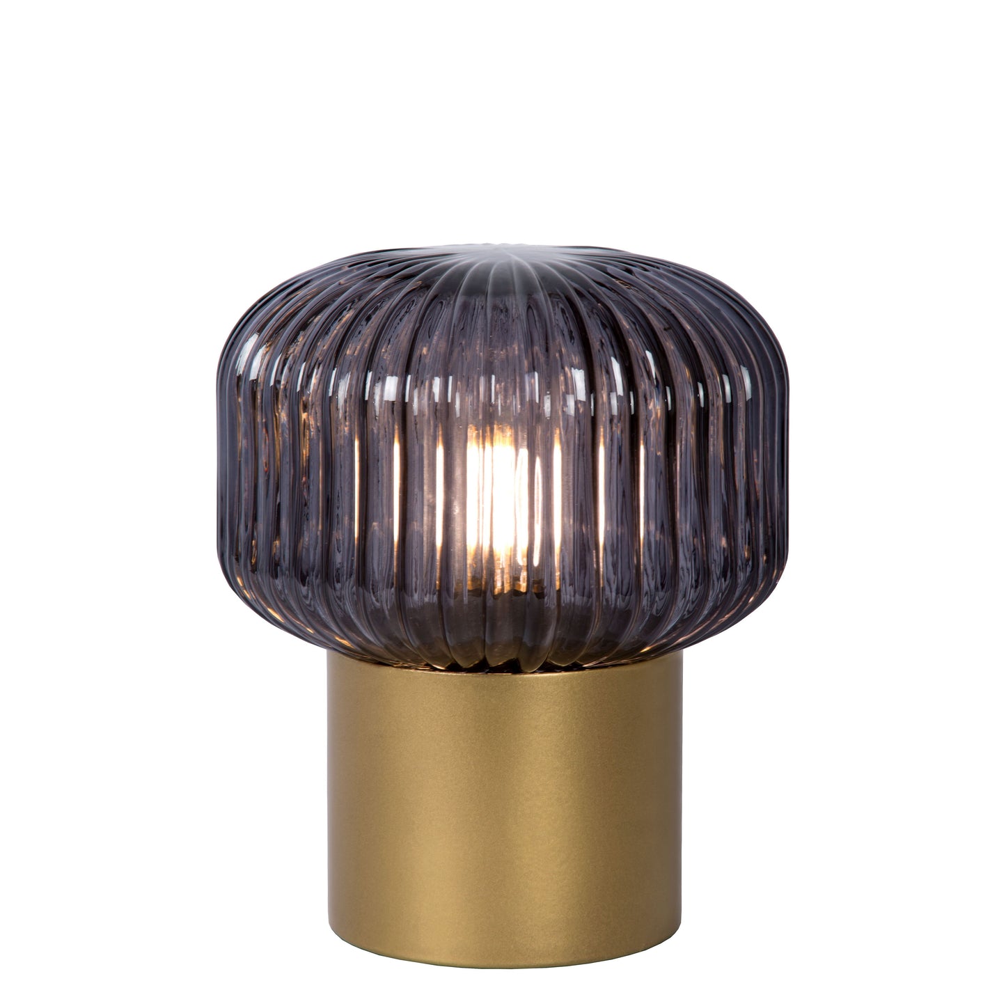 Lucide JANY - Table lamp - Ø 16 cm - 1xE14 - Matt Gold / Brass