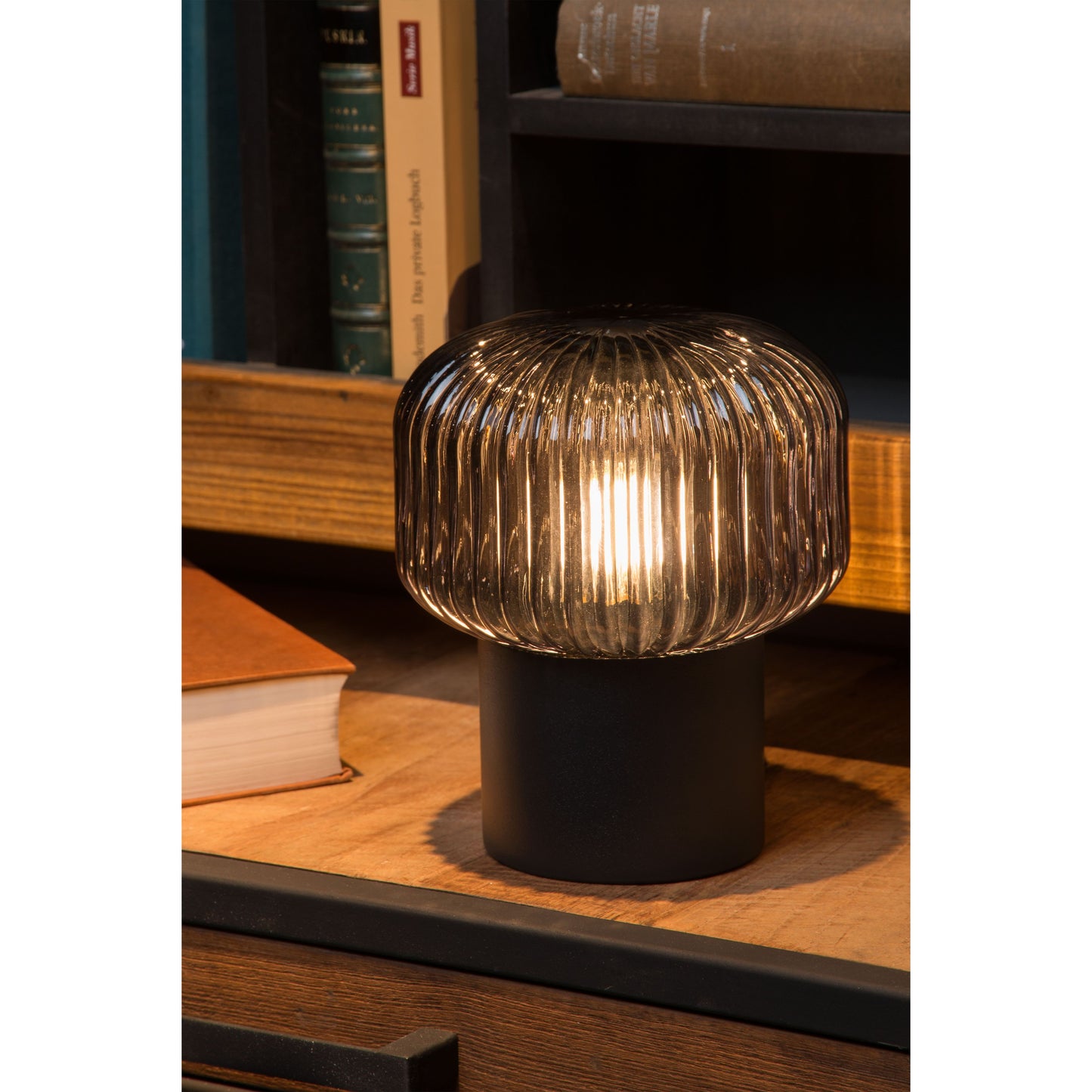 Lucide JANY - Table lamp - Ø 16 cm - 1xE14 - Black