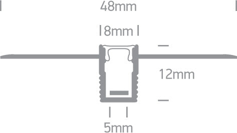 Trimless Recessed Profiles