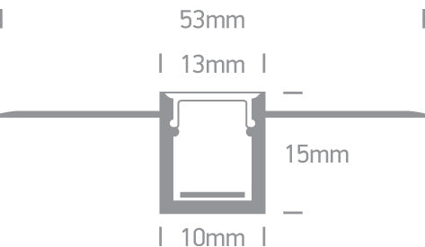 Trimless Recessed Profiles