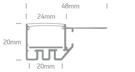 Trimless Recessed Profiles