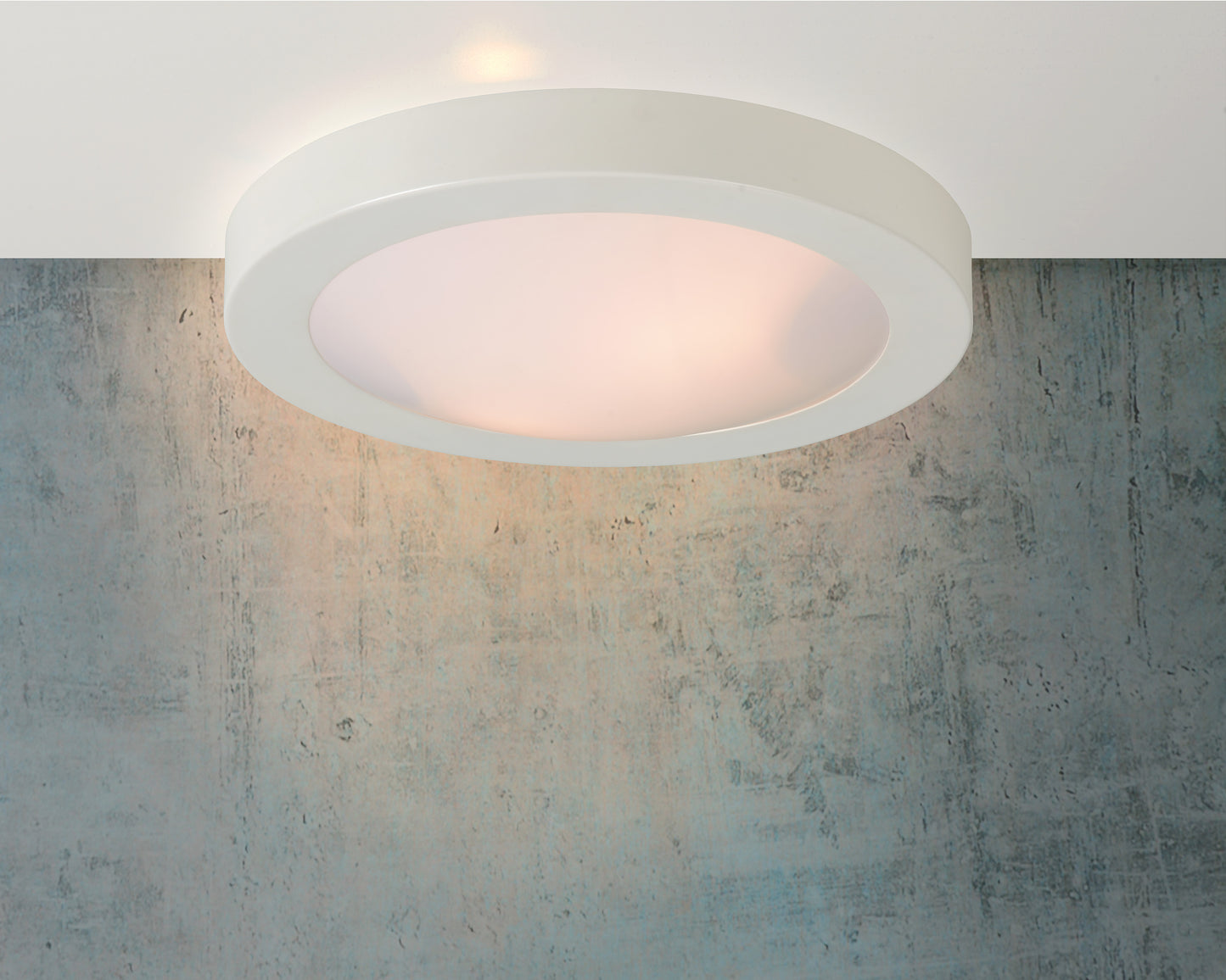 Lucide FRESH - Flush ceiling light Bathroom - Ø 35 cm - 2xE27 - IP44 - White