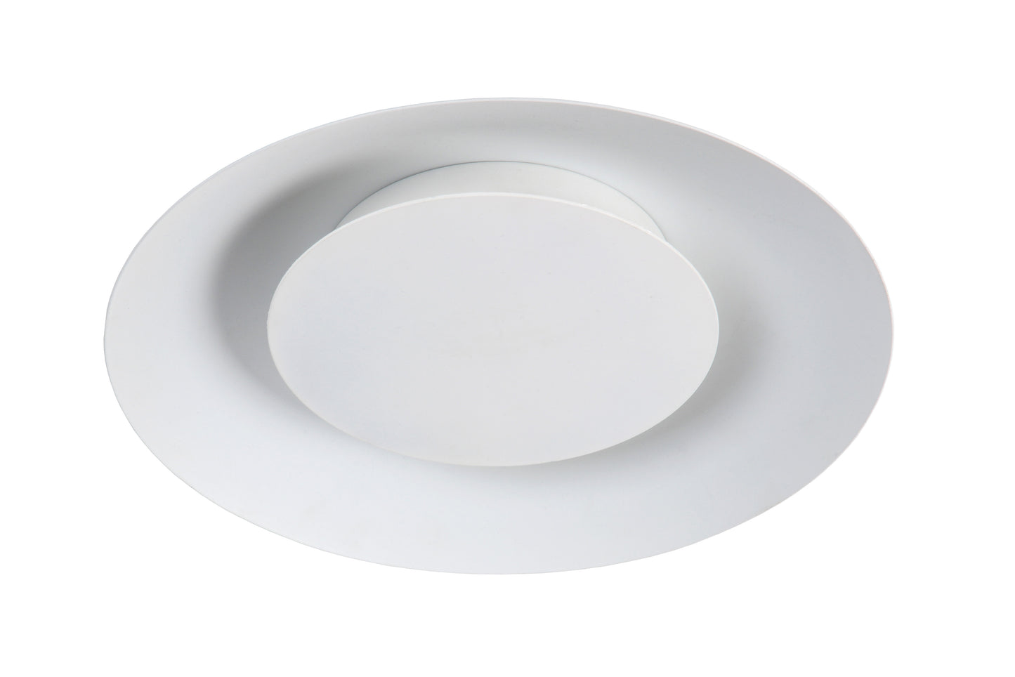 Lucide FOSKAL - Flush ceiling light - Ø 34,5 cm - LED - 1x12W 2700K - White