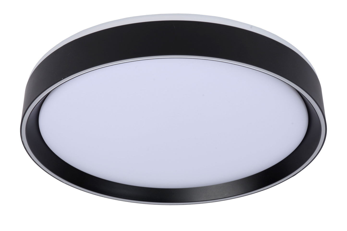 Lucide NURIA - Flush ceiling light - Ø 40 cm - LED Dim. - 1x24W 2700K - 3 StepDim - Black