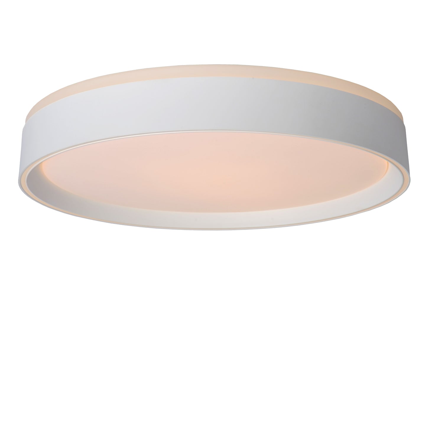 Lucide NURIA - Flush ceiling light - Ø 40 cm - LED Dim. - 1x24W 2700K - 3 StepDim - White