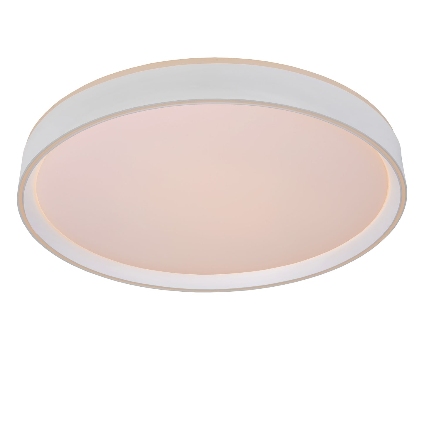 Lucide NURIA - Flush ceiling light - Ø 50 cm - LED Dim. - 1x36W 2700K - 3 StepDim - White