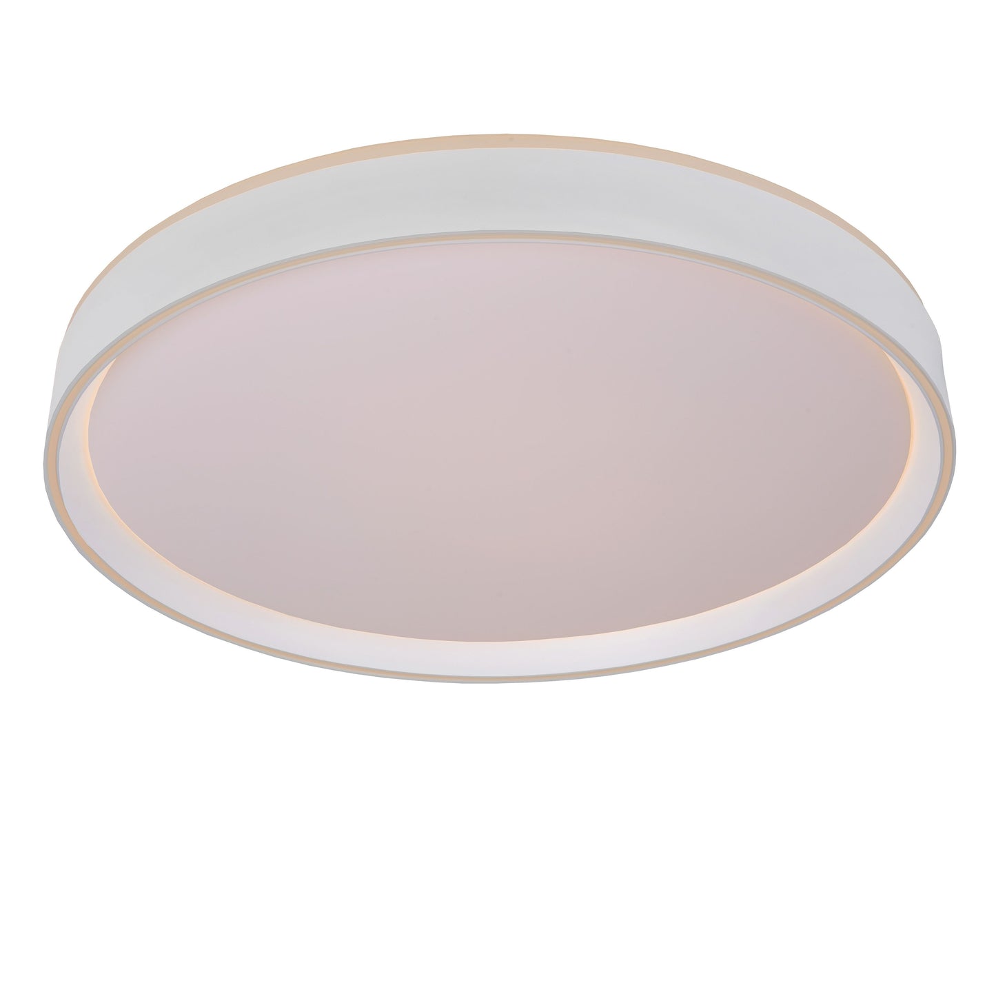 Lucide NURIA - Flush ceiling light - Ø 50 cm - LED Dim. - 1x36W 2700K - 3 StepDim - White