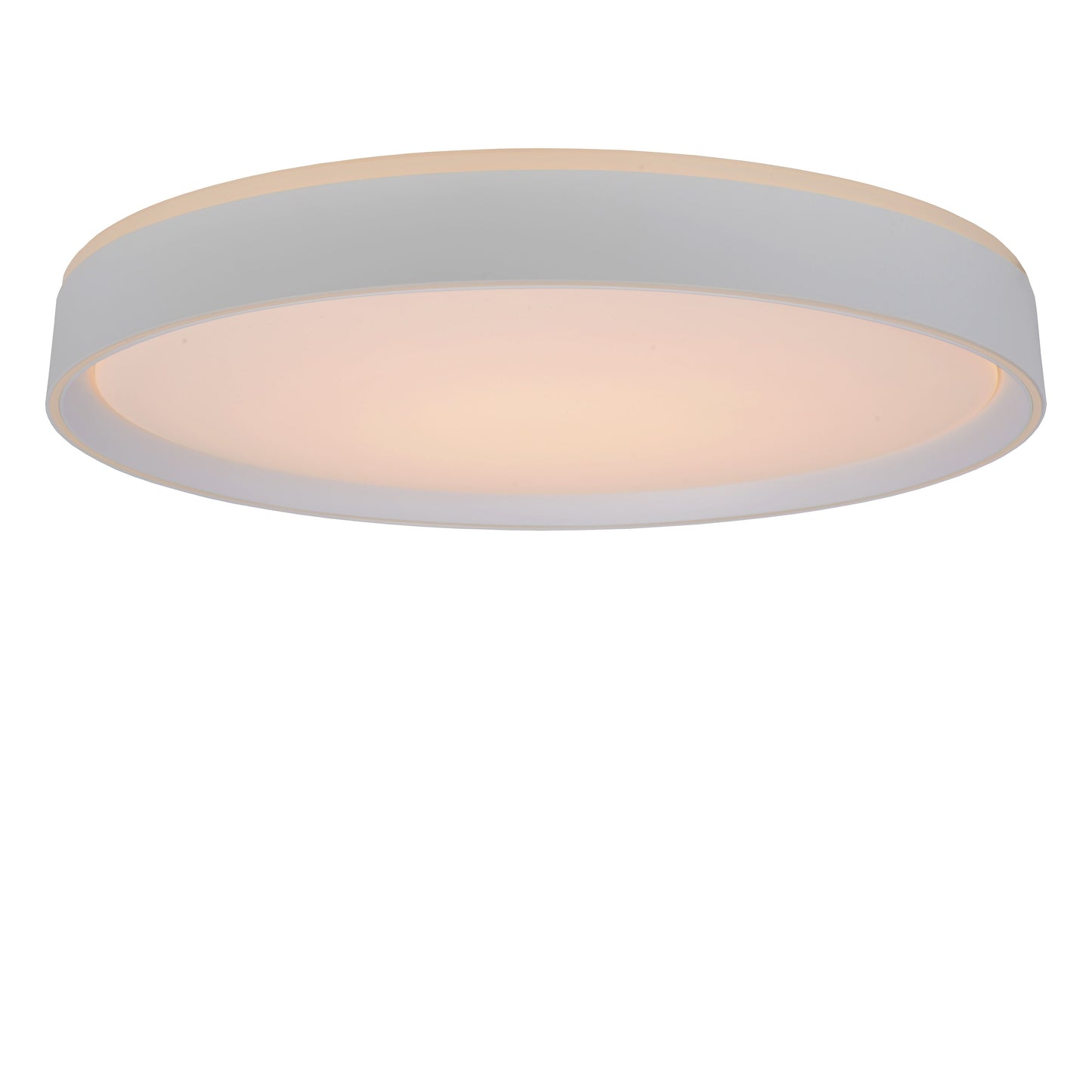 Lucide NURIA - Flush ceiling light - Ø 50 cm - LED Dim. - 1x36W 2700K - 3 StepDim - White