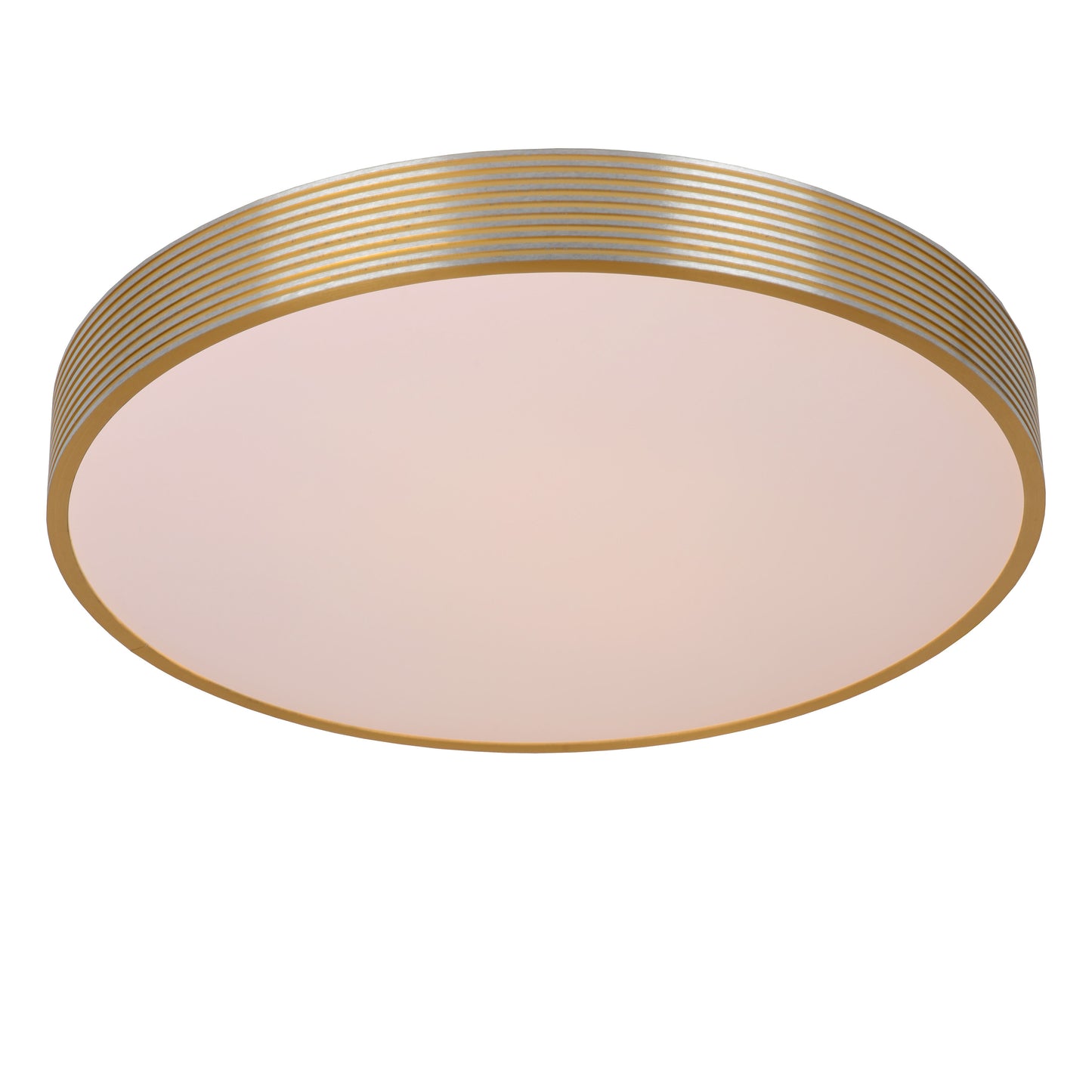 Lucide MALIN - Flush ceiling light - Ø 39 cm - LED Dim. - 1x24W 2700K - 3 StepDim - Matt Gold / Brass