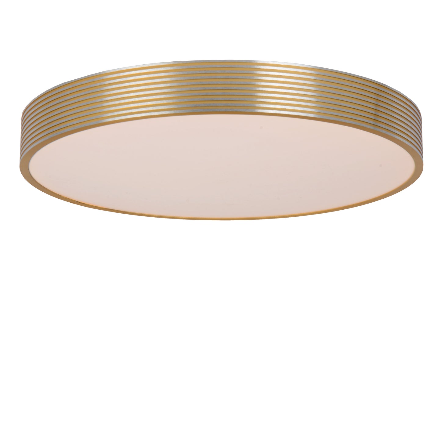 Lucide MALIN - Flush ceiling light - Ø 39 cm - LED Dim. - 1x24W 2700K - 3 StepDim - Matt Gold / Brass