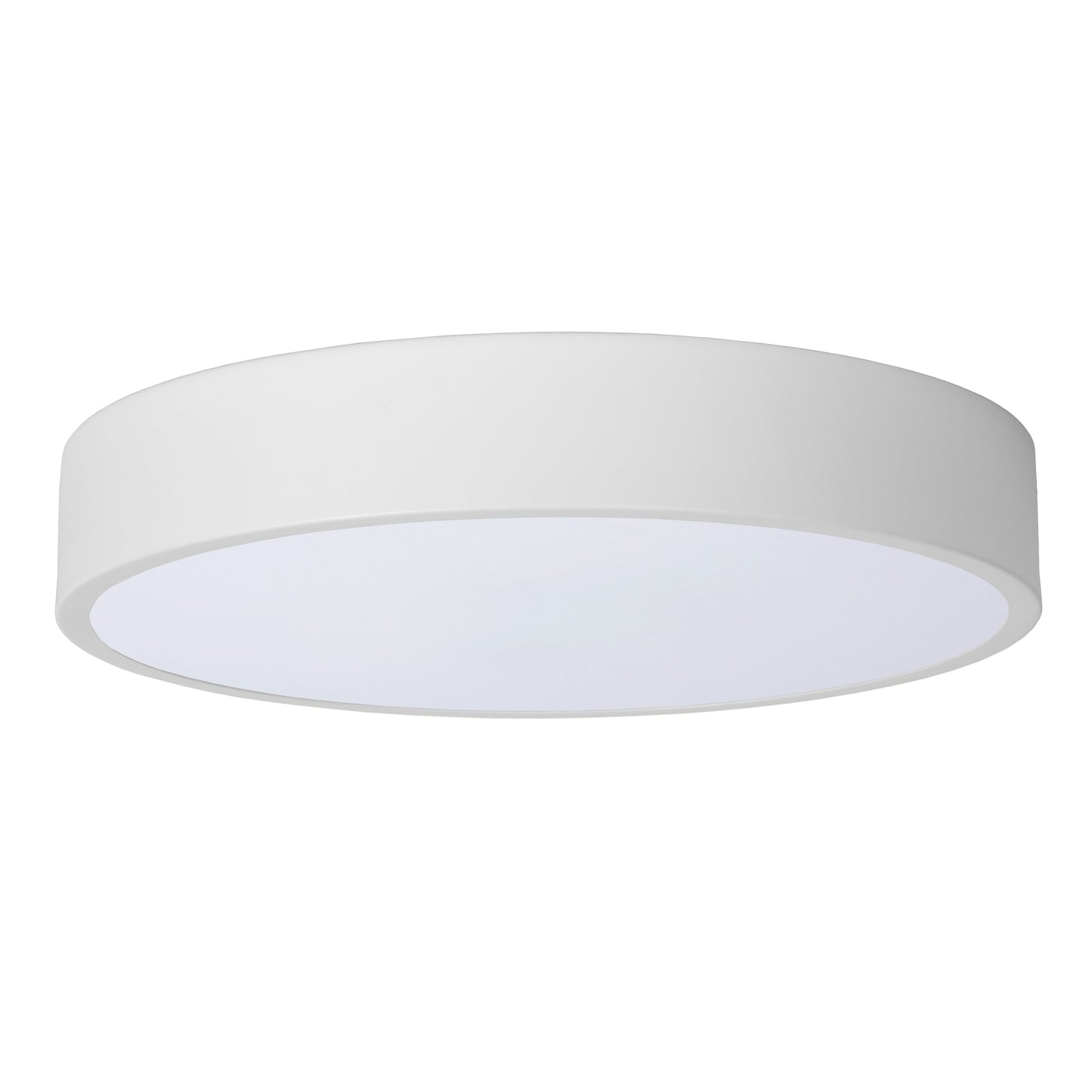 Lucide UNAR - Flush ceiling light - Ø 30 cm - LED Dim. - 1x18W 2700K - 3 StepDim - White