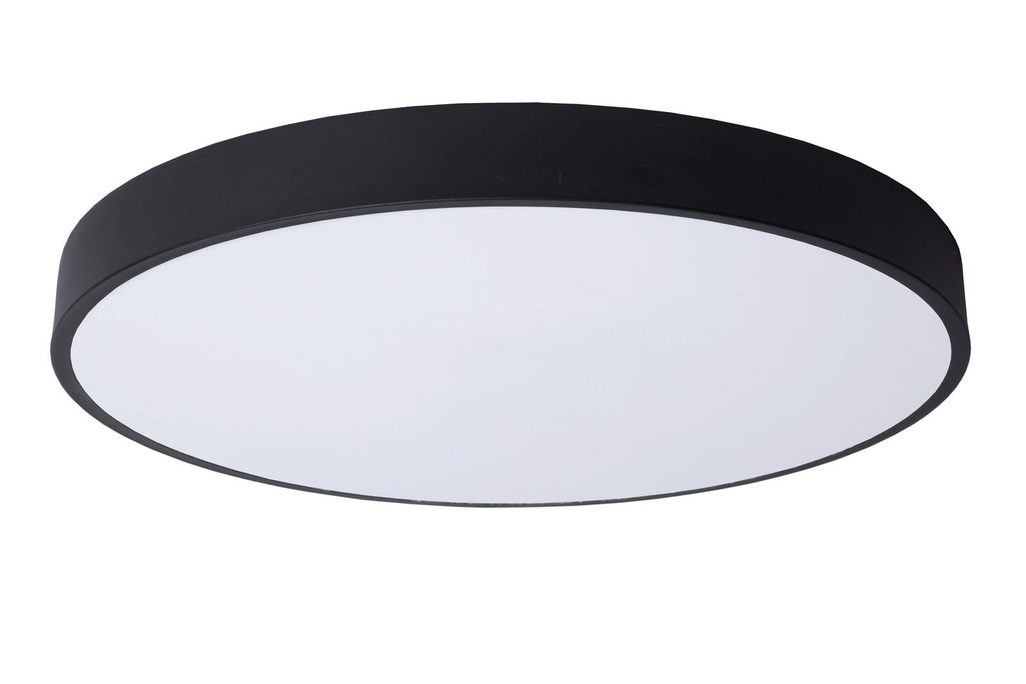 Lucide UNAR - Flush ceiling light - Ø 49,5 cm - LED Dim. - 1x36W 2700K - 3 StepDim - Black