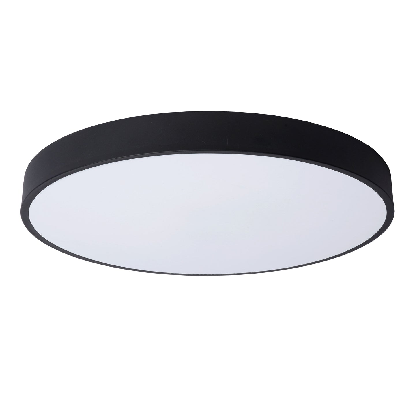 Lucide UNAR - Flush ceiling light - Ø 49,5 cm - LED Dim. - 1x36W 2700K - 3 StepDim - Black