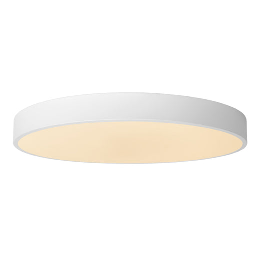 Lucide UNAR - Flush ceiling light - Ø 49,5 cm - LED Dim. - 1x36W 2700K - 3 StepDim - White