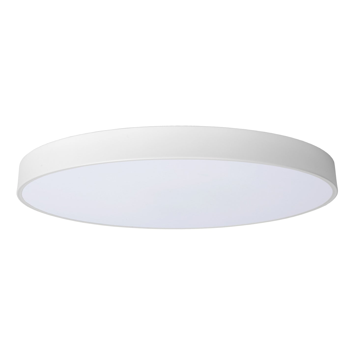 Lucide UNAR - Flush ceiling light - Ø 60 cm - LED Dim. - 1x60W 2700K - 3 StepDim - White