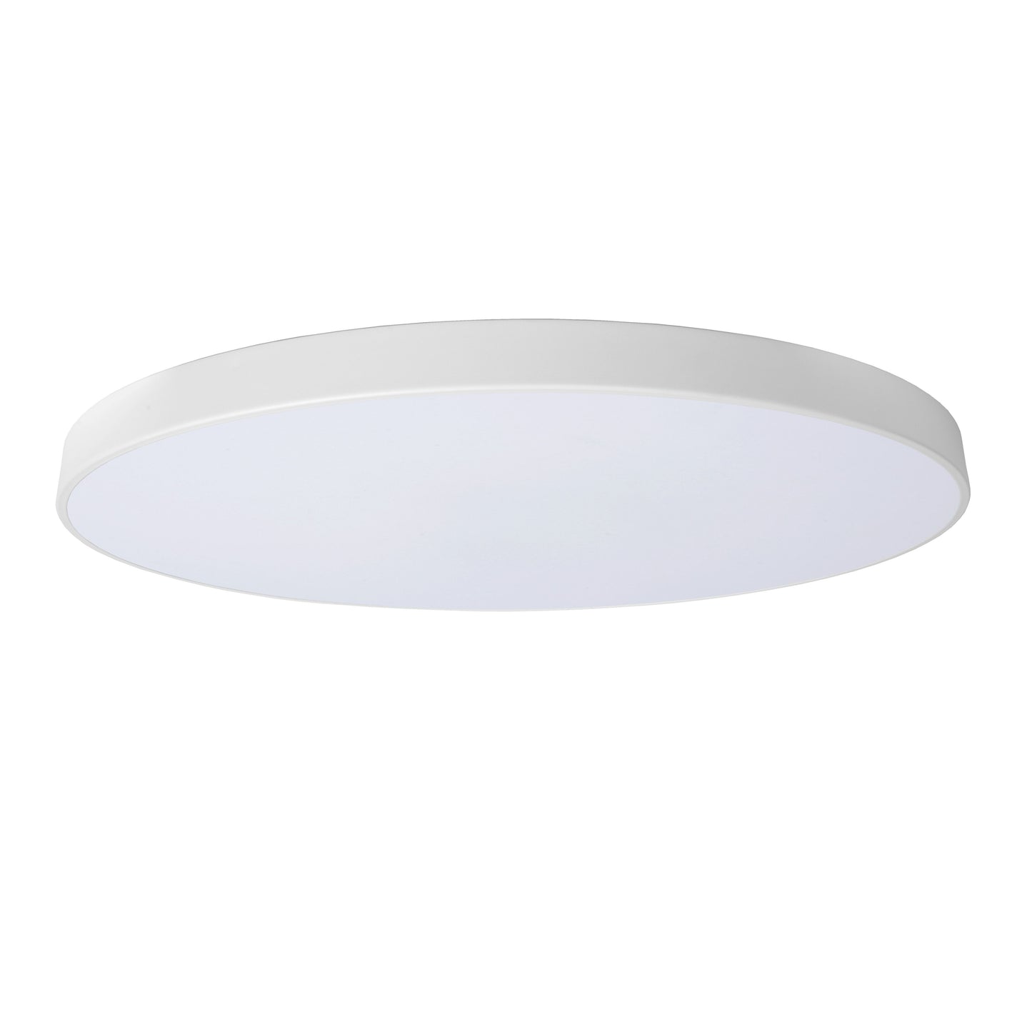 Lucide UNAR - Flush ceiling light - Ø 80 cm - LED Dim. - 1x80W 2700K - 3 StepDim - White