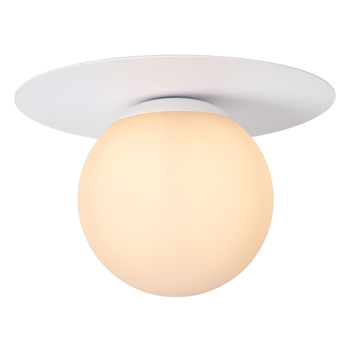 Lucide TRICIA - Flush ceiling light - Ø 25 cm - 1xE27 - White