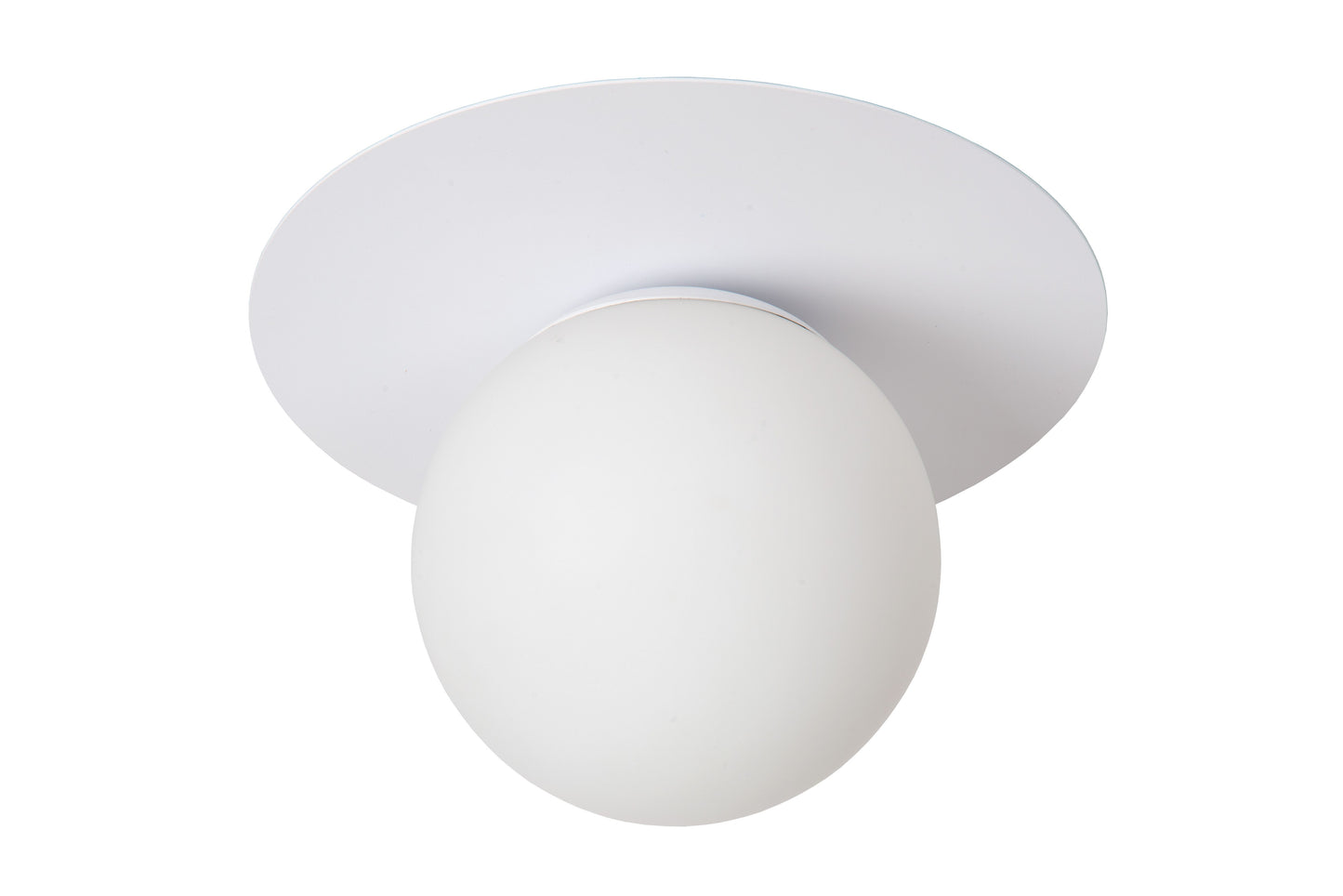 Lucide TRICIA - Flush ceiling light - Ø 25 cm - 1xE27 - White