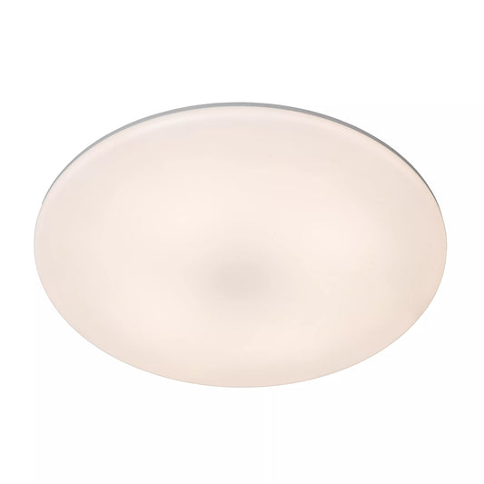 Lucide OLSON - Flush ceiling light Bathroom - Ø 29 cm - LED - CCT - 1x24W 3000K/6500K - IP44 - Opal