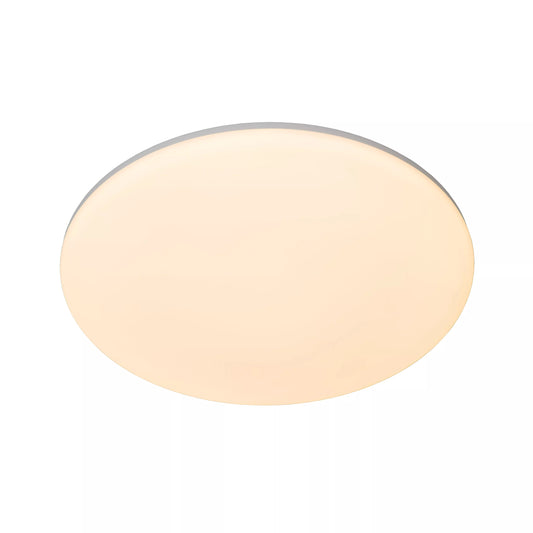 Lucide OLSON - Flush ceiling light Bathroom - Ø 45 cm - LED - CCT - 1x45W 3000K/6500K - IP44 - Opal